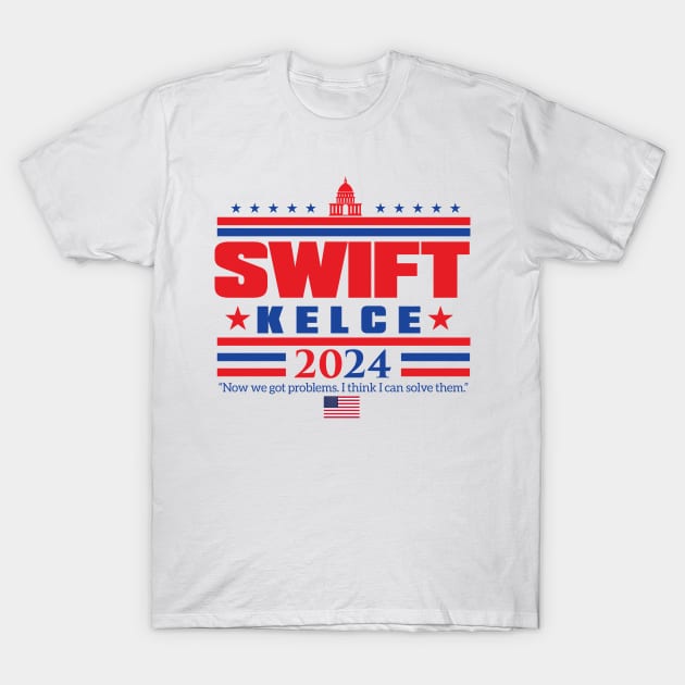 Swift Kelce 2024 T-Shirt by MindsparkCreative